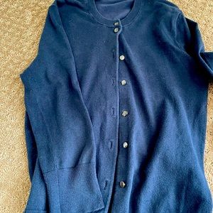 Jcrew navy sweater